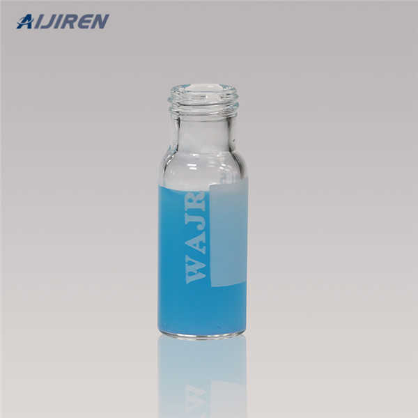 PTFE/red rubber septa glass crimp vial for sale